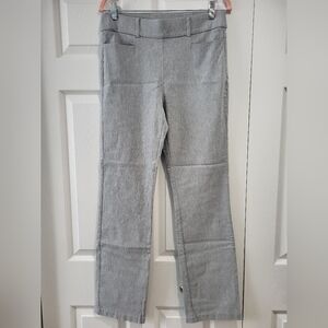 Maurices Women's Gray Bengaline Pants, Size M